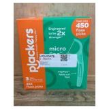 Plackers Fresh Mint Floss Picks, 450 Count