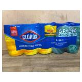 Clorox 5-Pack Disinfecting Wipes