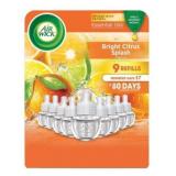 Air Wick Bright Citrus Oil Refills, 9 Pack