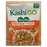 Kashi GO Peanut Butter Crunch Cereal Box