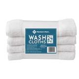 24-Pack White Wash Cloths