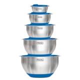 Stainless Mixing Bowl Set with Lids