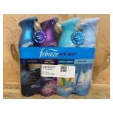 Febreze Air Mist Pack of 4 Assorted Scents