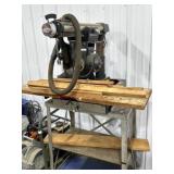 Craftsman radial arm saw on stand