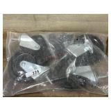Set of 4-   4 inch castors