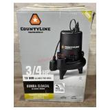 County line sewage pump