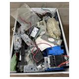 Box lot of electrical outlets and electrical