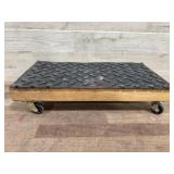 Small 4 wheel moving cart