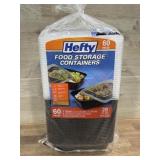 Hefty Food Storage, 60 Pieces
