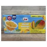 Dole Diced Mangos, 20 Count