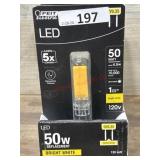 7- LED 50 watt light bulbs