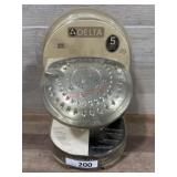 Delta 5 sprays massage shower head