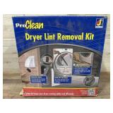 Dryer lint removal tool