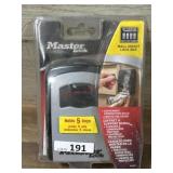 Master safespace wall mount lock box