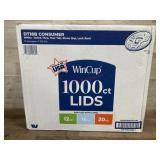 WinCup Plastic Lids, 1000 count