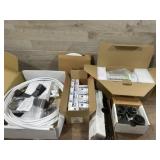 Water ling hose,  electrode, recessed light and