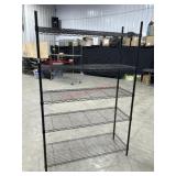 6 Foot tall metal garage shelf unit