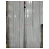 9 Foot aluminum extension pole