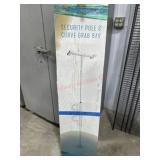 Security pole and curve grab bar, Missing Pieces