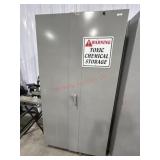 Lydn Metal 2 door storage cabinet  on castors