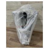 Round post mount carriage light