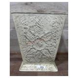 Metal decorative planter