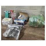 Flat of various door knobs and handles