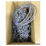 Box lot of various chain