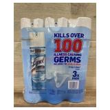 Lysol Disinfectant Spray, 3 pack
