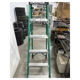 Werner 6 foot fiberglass step ladder