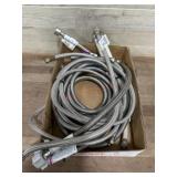 Flat of flex hose water lines