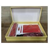 Red Merchandising Embroidery Set