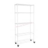 Seville Classics 5-Tier Steel Wire Shelving