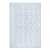 Everwash Washable Area Rug, 6'6'x 9'6', Blue Geo