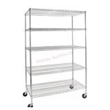 Seville Classics UltraDurable 5-Tier NSF Steel