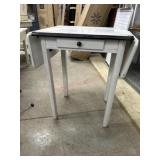 Sellers style table with enamel top