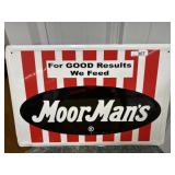 Moor Mans metal sign