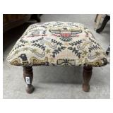 Foot stool with upholstered top