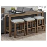 Lowell 4pc sofa table set