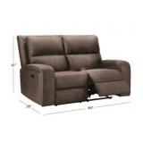 Bryceton Fabric Manual Reclining Lovesear
