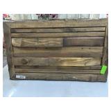 Handmade wood 11x17 wood wall plaque