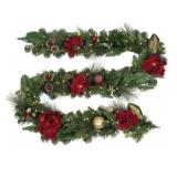 9 ft Decorated Garland