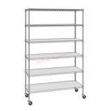 6-Tier NSF Heavy Duty Wire Shelving