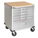 Seville Classics UltraHD 6-Drawer Rolling Cabinet