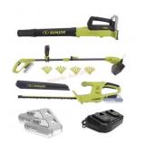 Sun Joe 24V Cordless 3-Tool Garden Combo Kit