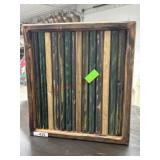 Handmade wood 12x12 wood wall plaque
