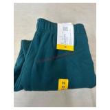 Teal Joggers with Elastic Waistband