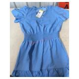 Blue Draper James Tiered Dress, Size M