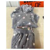 Cuddle Duds Hooded Jammies, Size XS