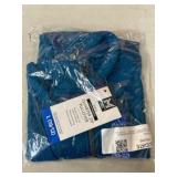 Blue Quarter-Zip Pullover, Size Large